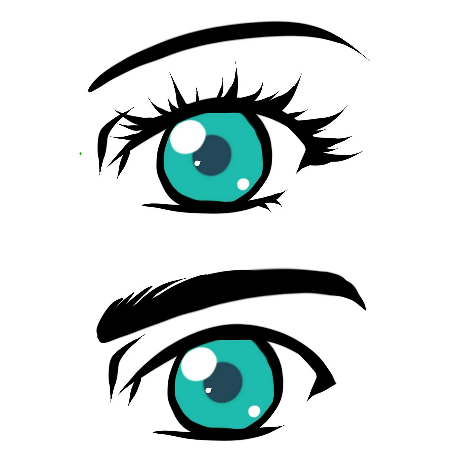 Анимешные глаза