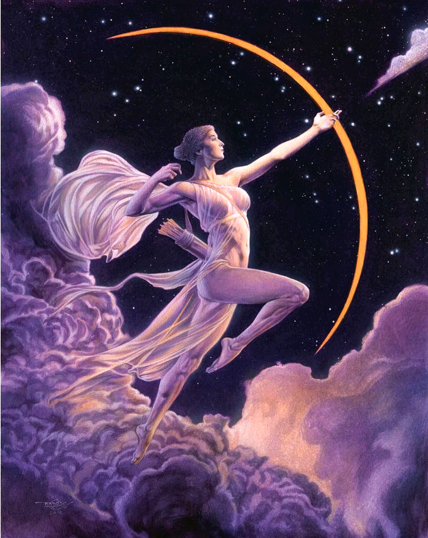 Артемида богиня Луны