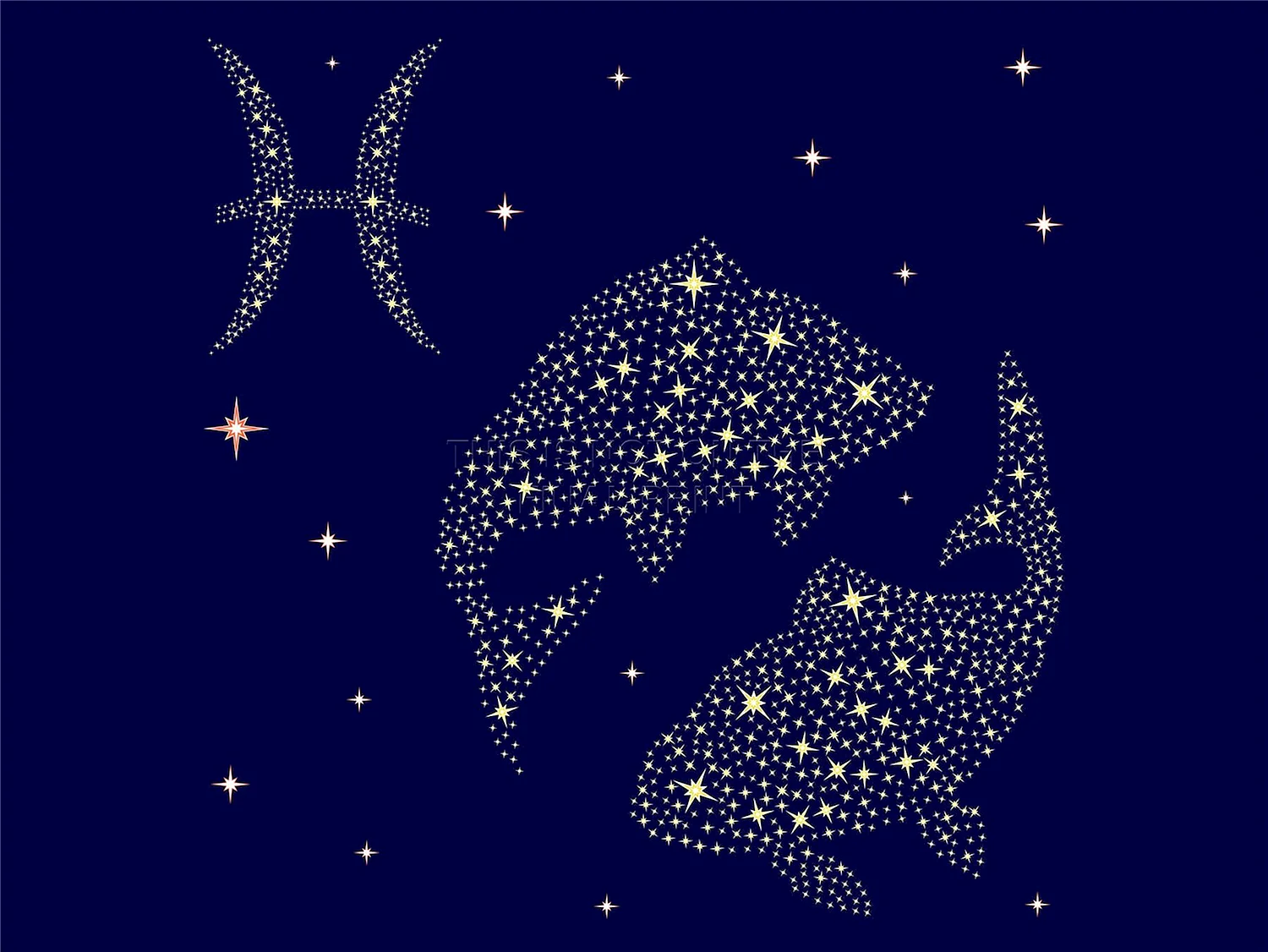 Астеризмы созвездия рыбы