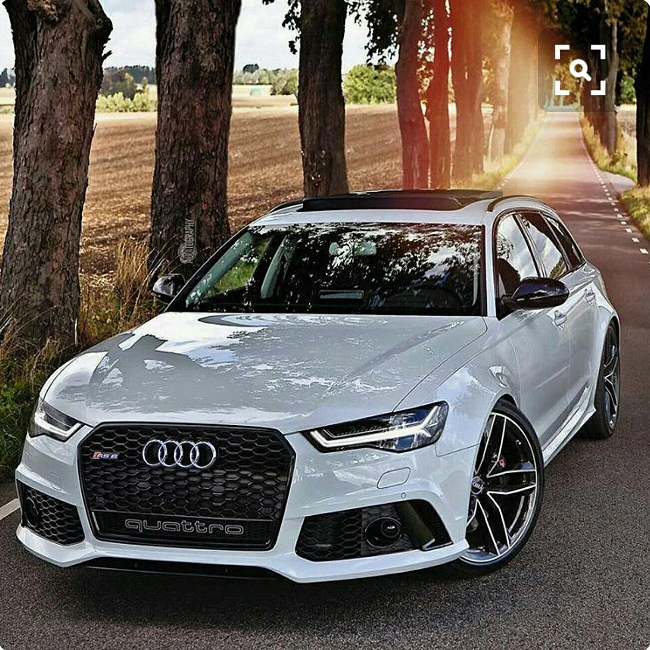 Audi rs6 White