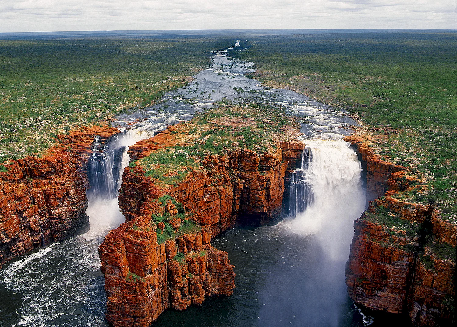 Австралия водопад Кинг Джордж