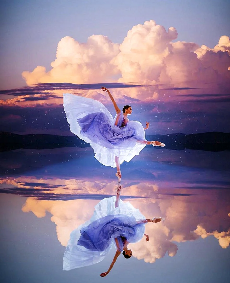 Балерина в облаках