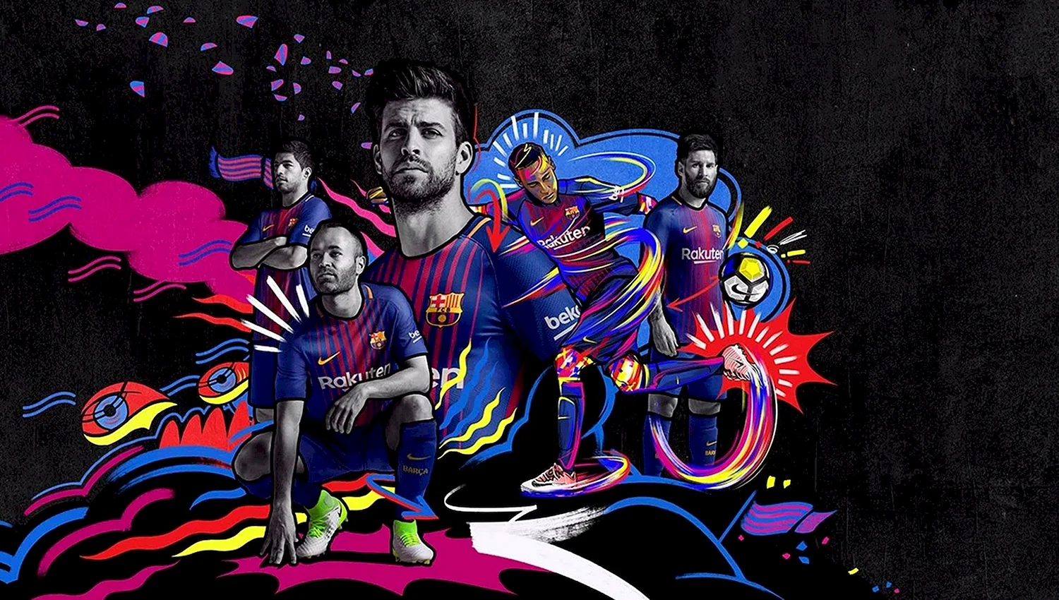 Барселона футбольный клуб эмблема Месси