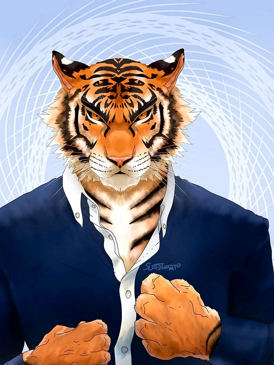 Брутальный тигр