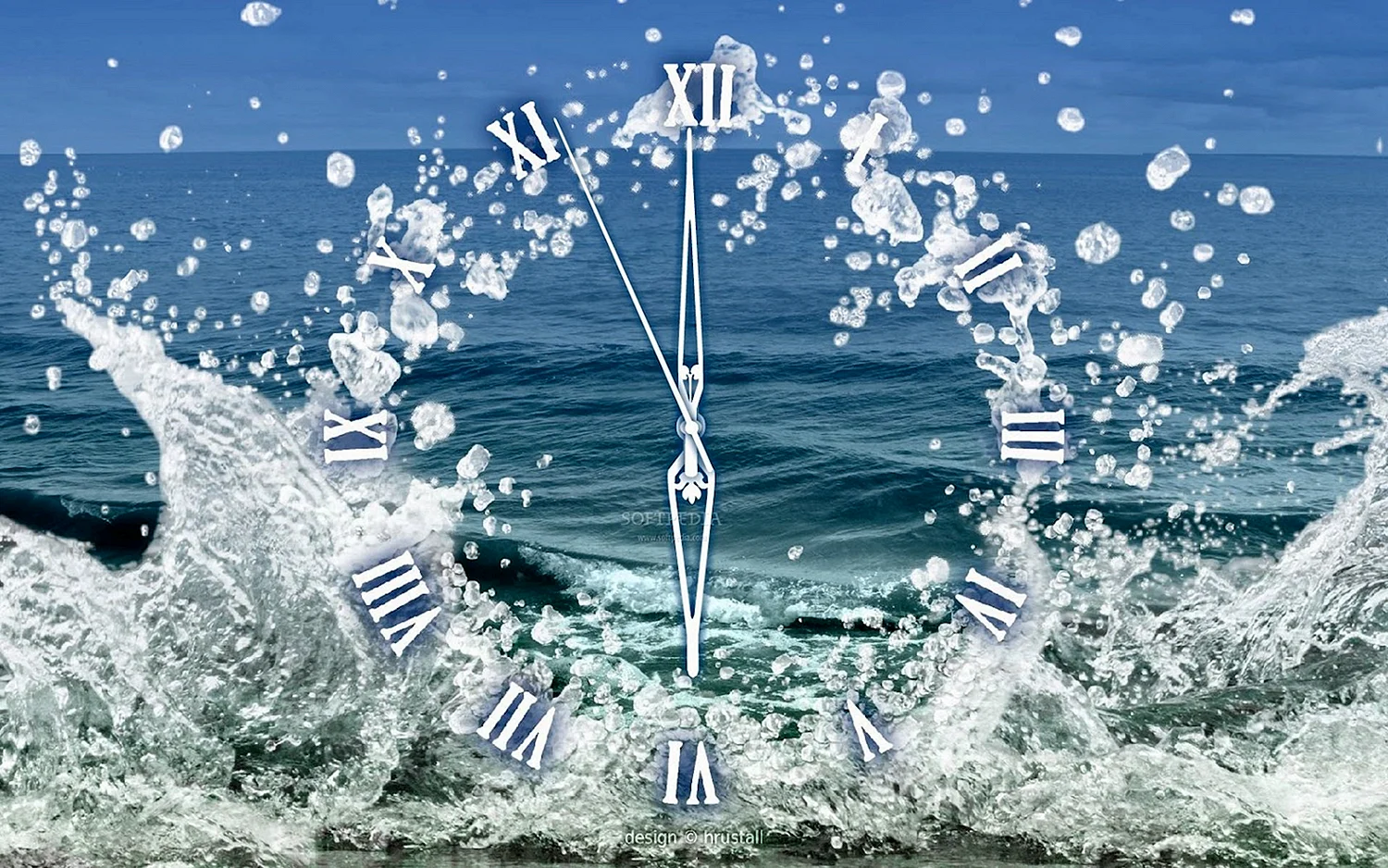 Часы в воде