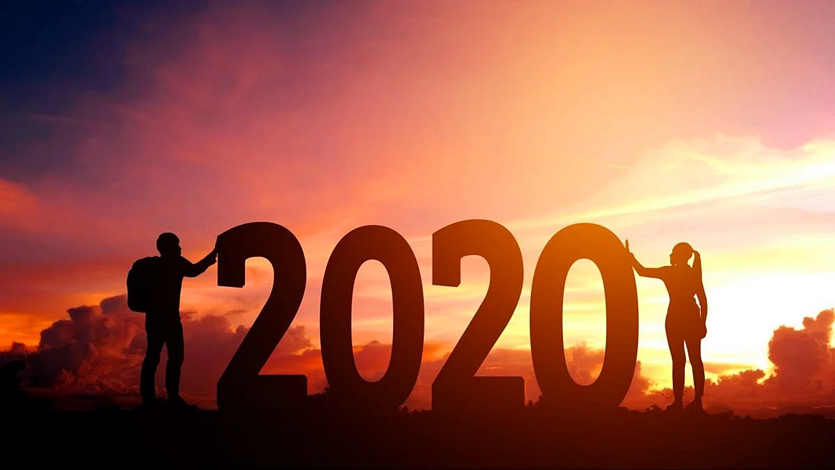 Число 2020 год картинки