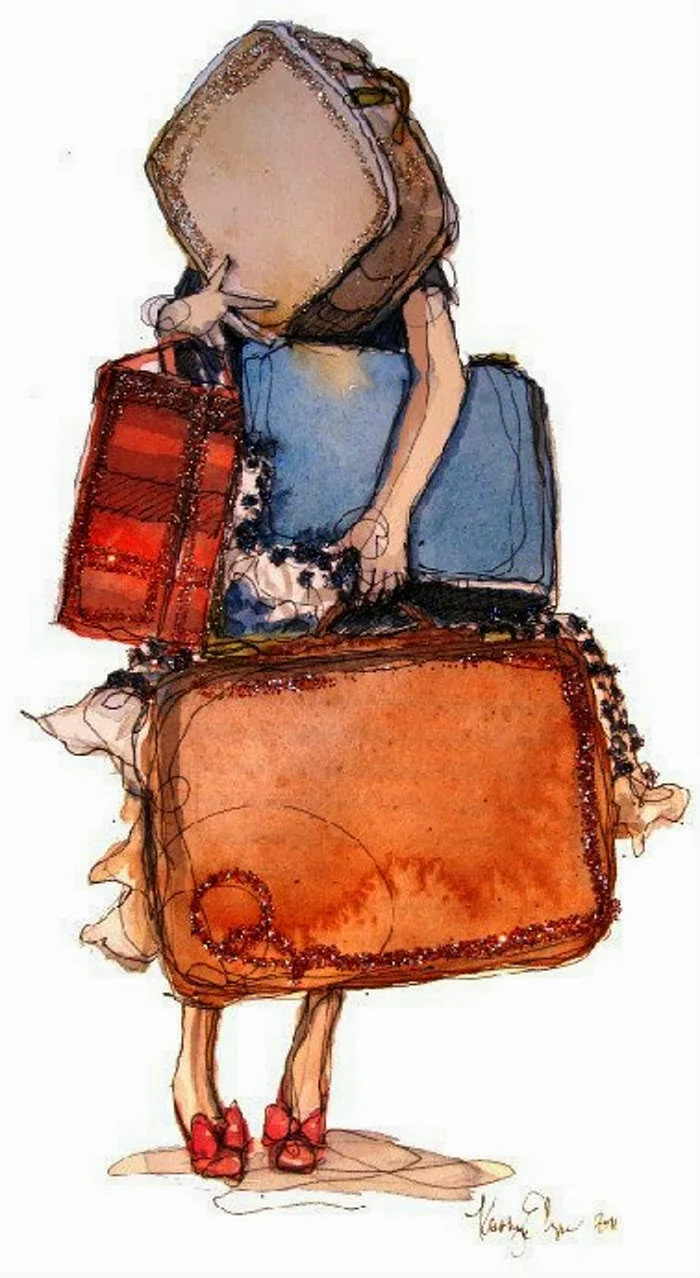 Дама с чемоданом
