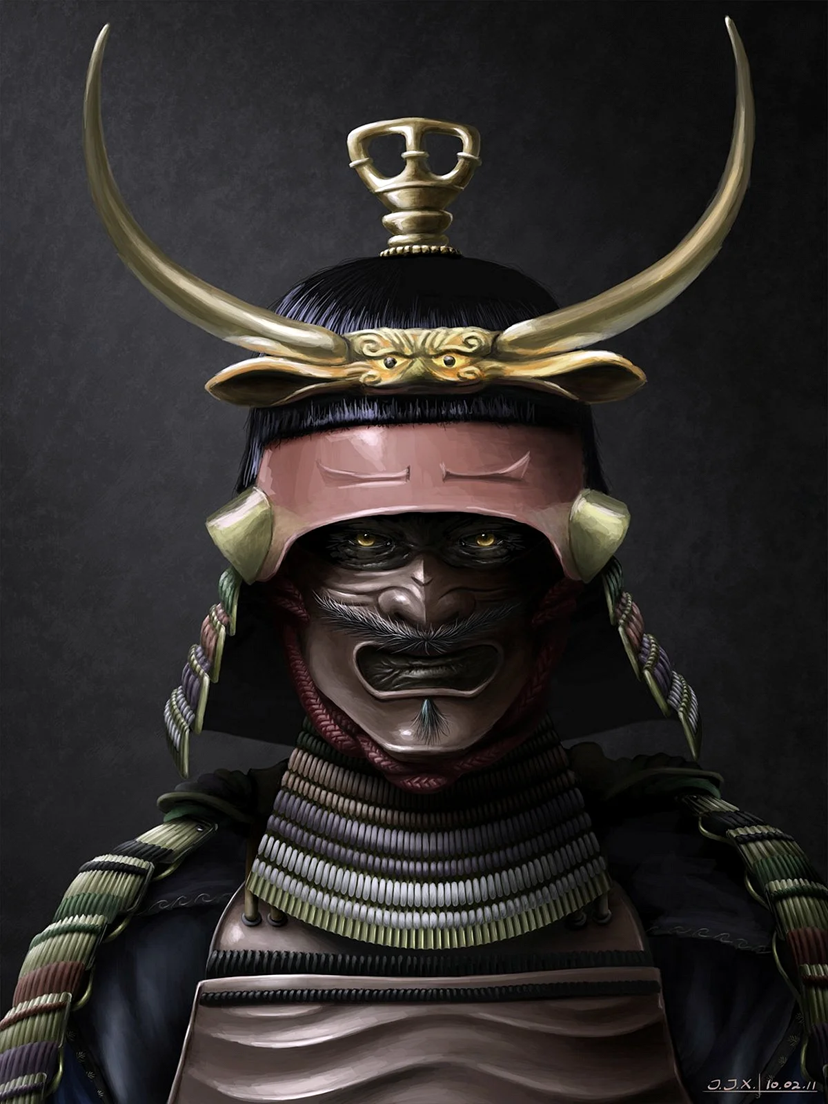 Демон Самурай маска Сегун