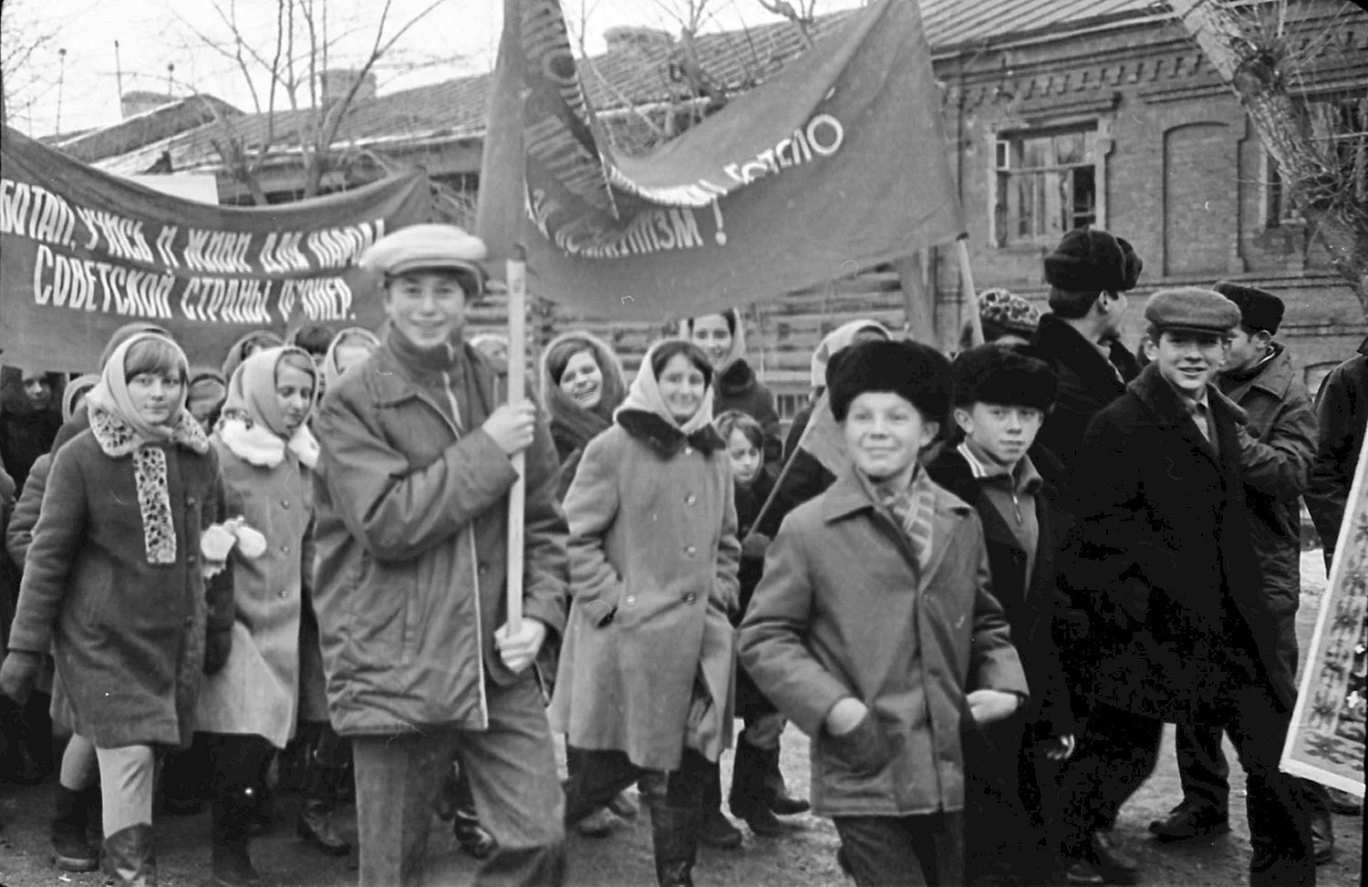 Демонстрации 7 ноября в Москве в СССР