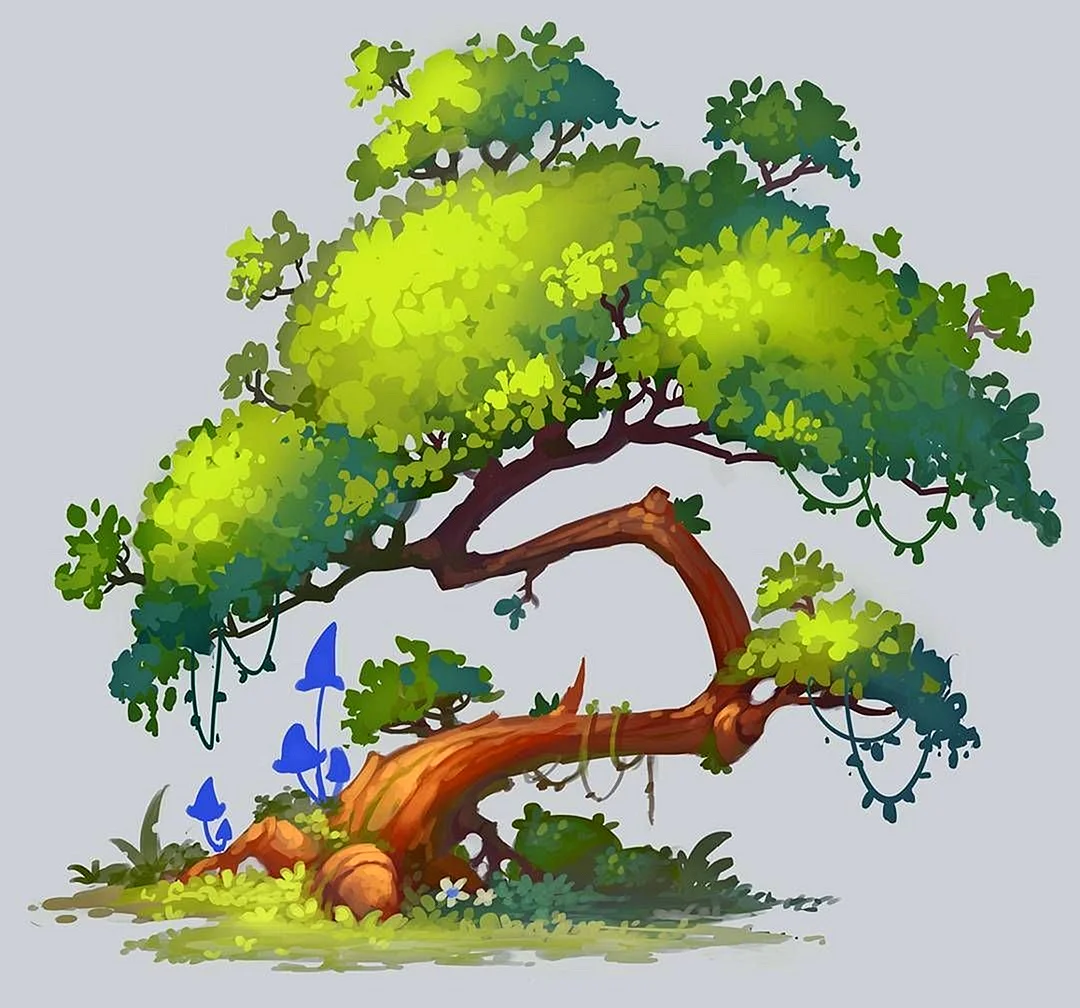 Дерево иллюстрация