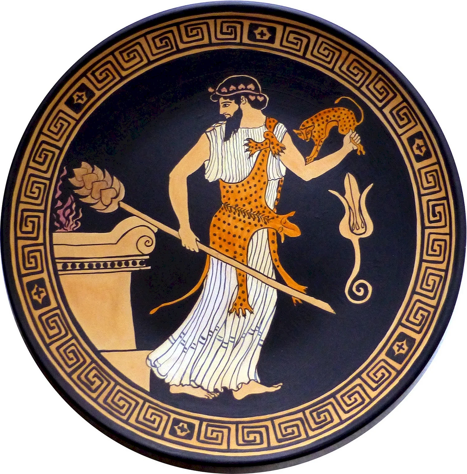 Древнегреческие Дионис фрески
