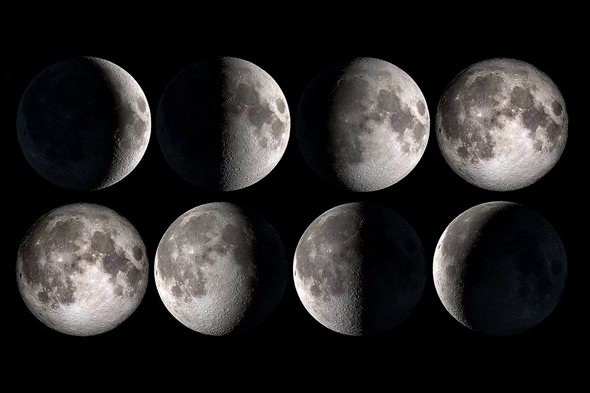 Фазы Луны phases of the Moon