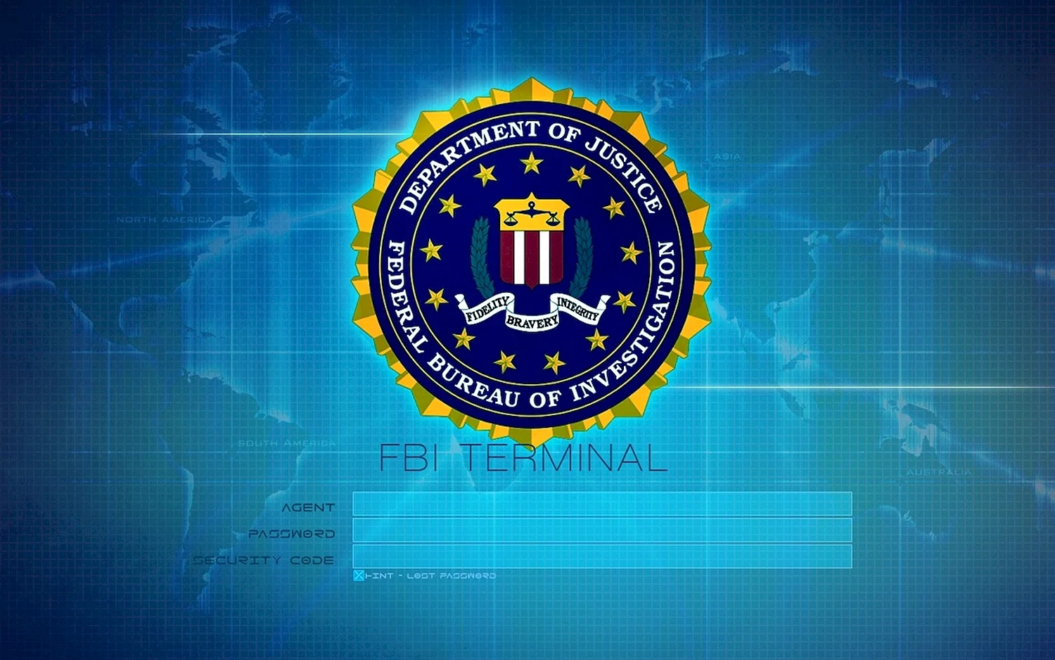 FBI эмблема