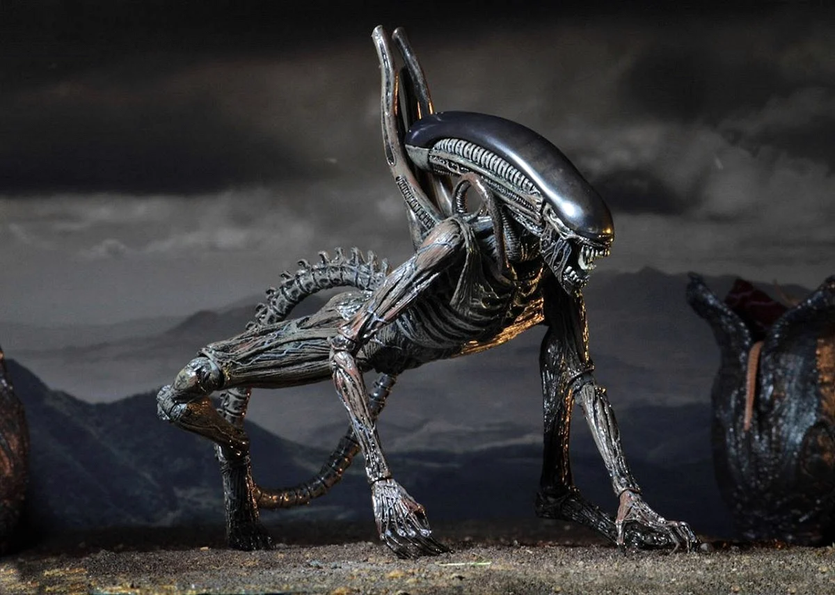 Фигурка ксеноморфа - (чужой Завет) Alien 17см