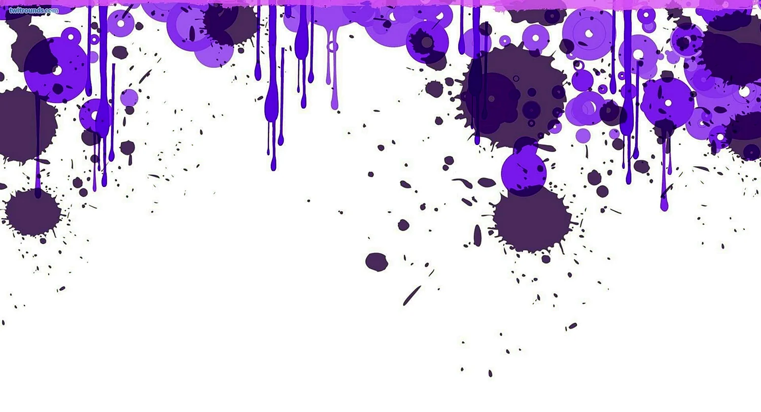 Фиолетовая абстракция на белом фоне