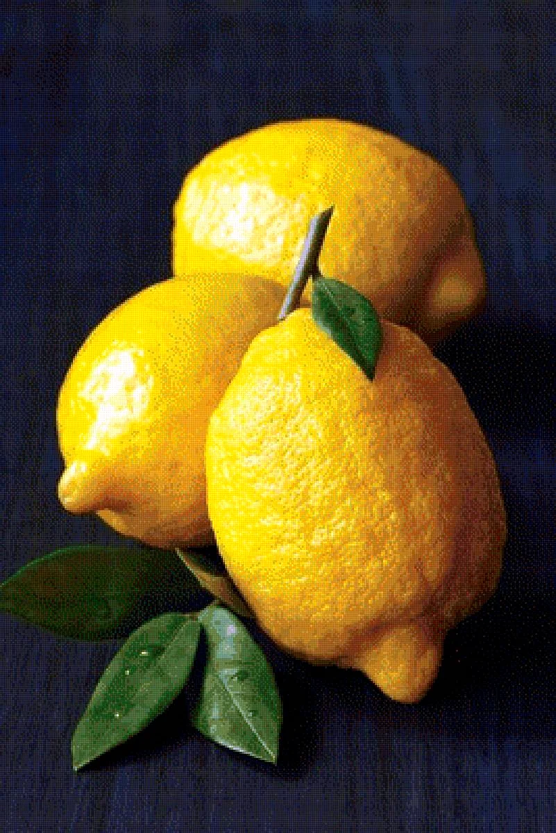 Фрукты лимон