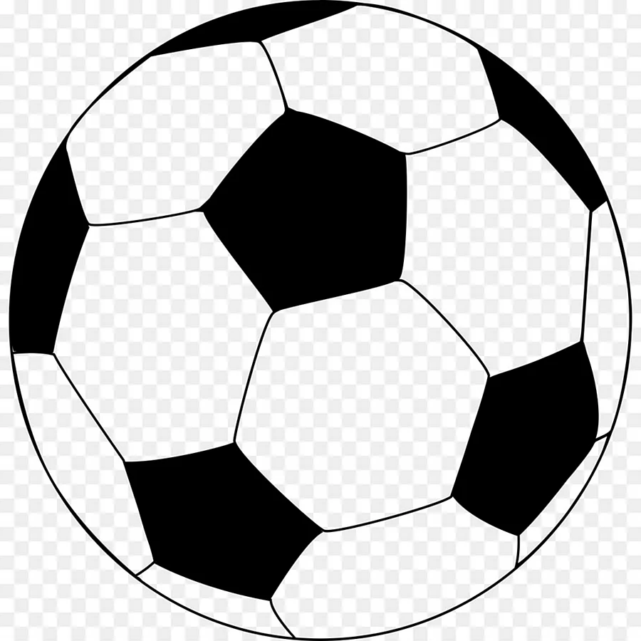 Футбольный мяч контур
