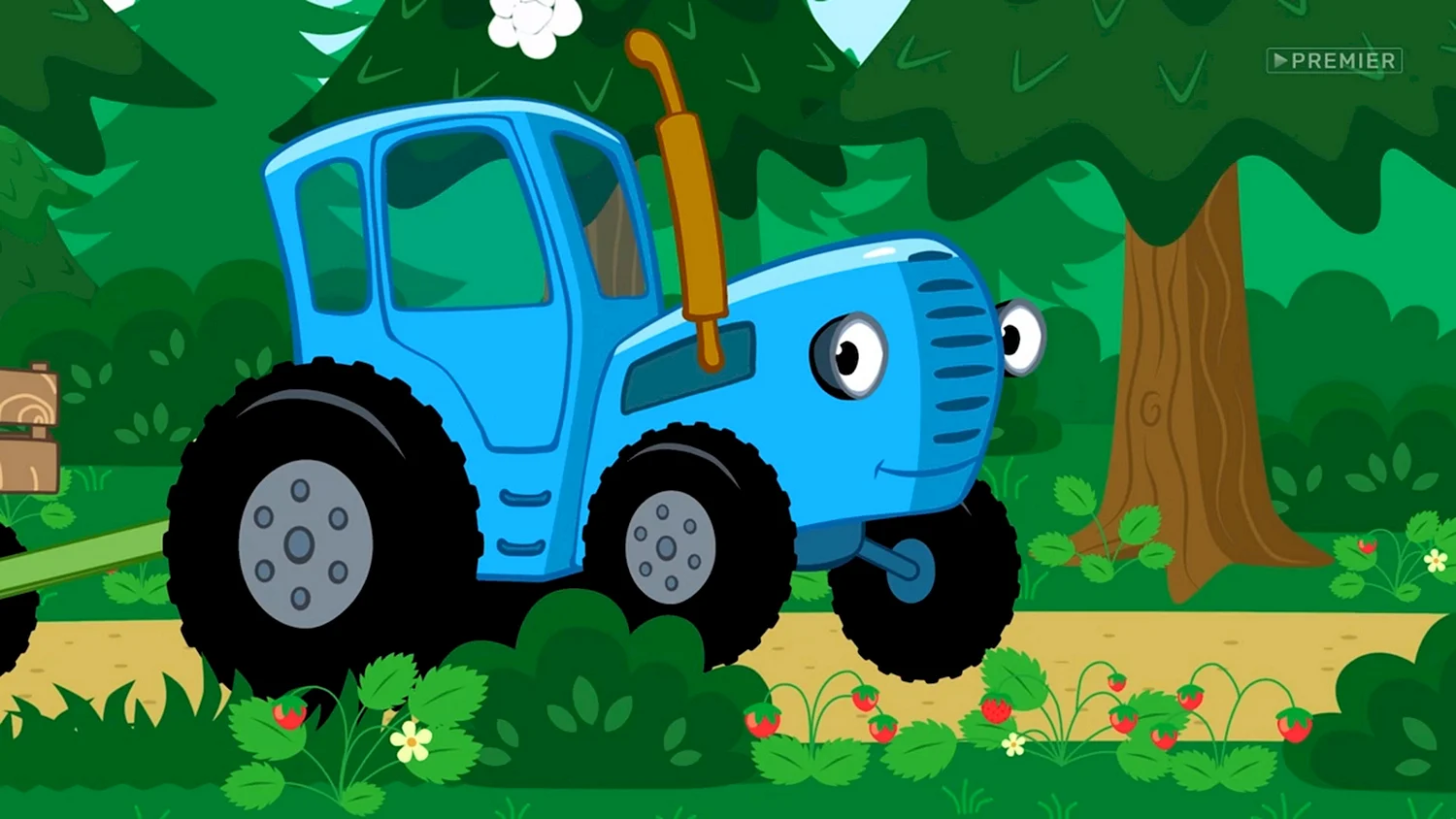 Габор синий трактор
