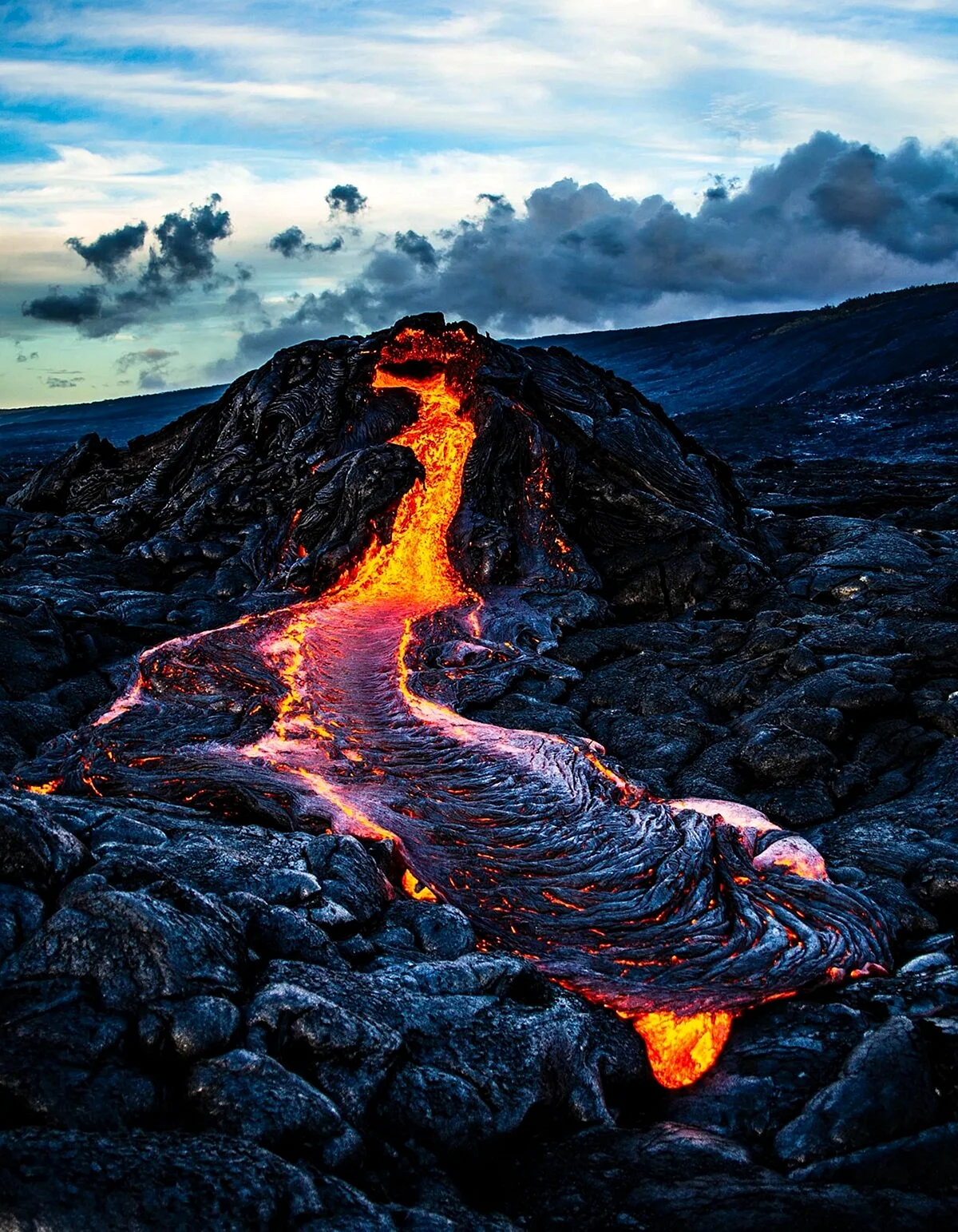 Гавайи вулкан Килауэа