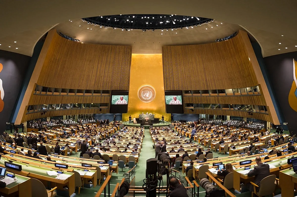 Генеральная Ассамблея и совет безопасности ООН