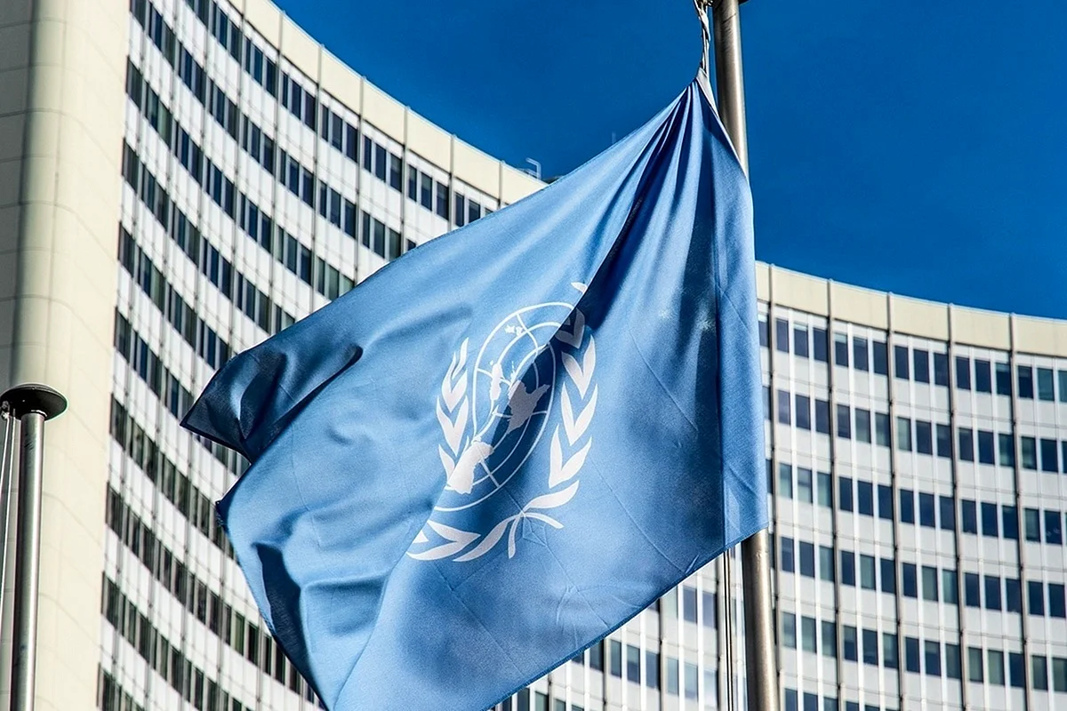 Генеральная Ассамблея ООН флаг