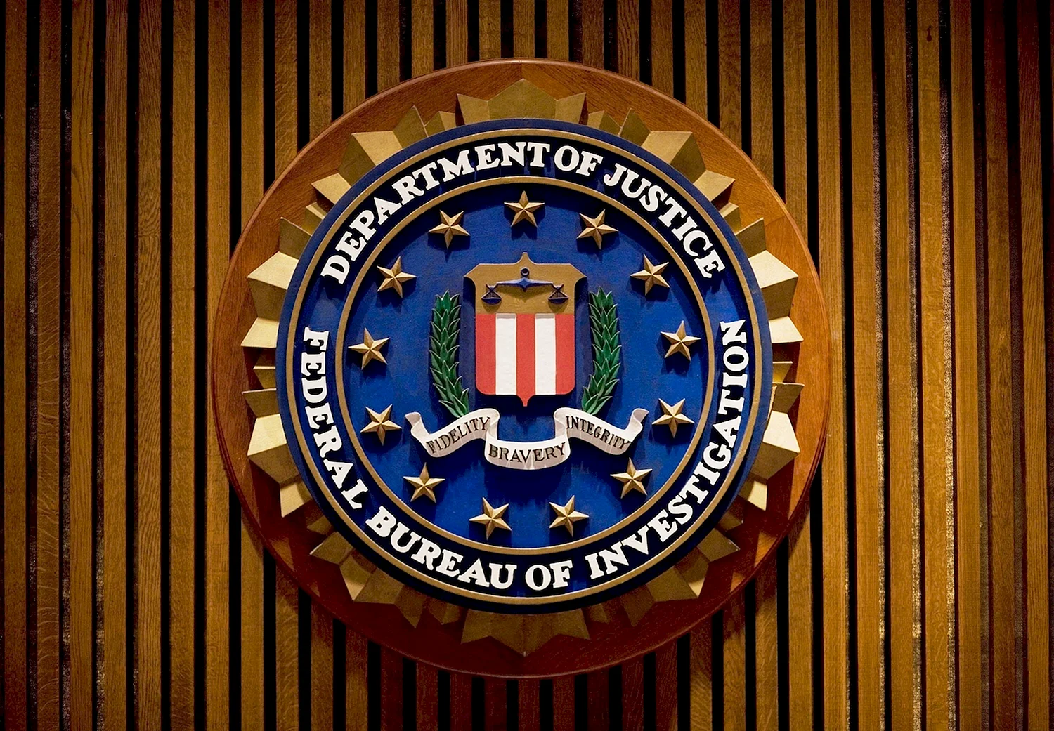 Герб FBI США