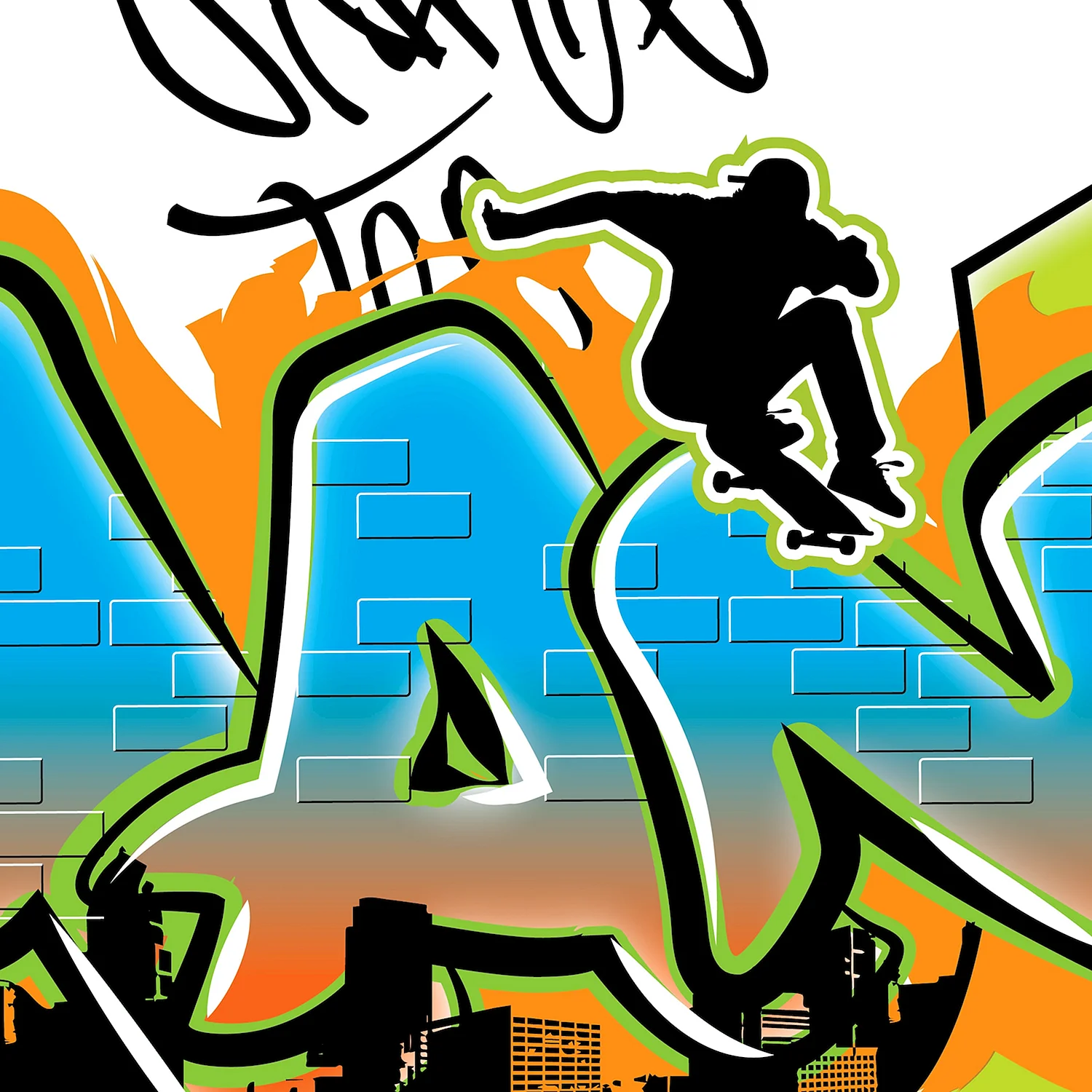 Граффити скейт