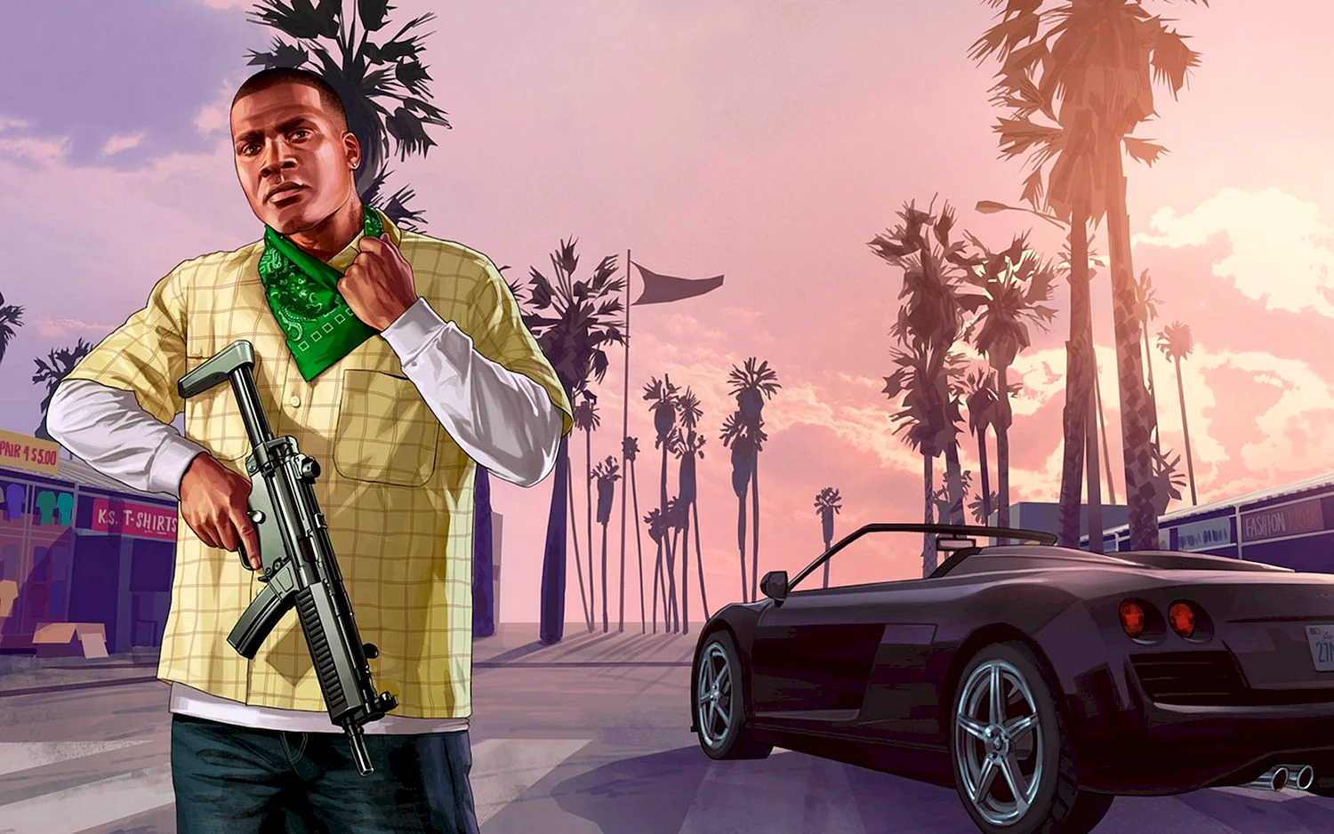 Grand Theft auto 5 Франклин