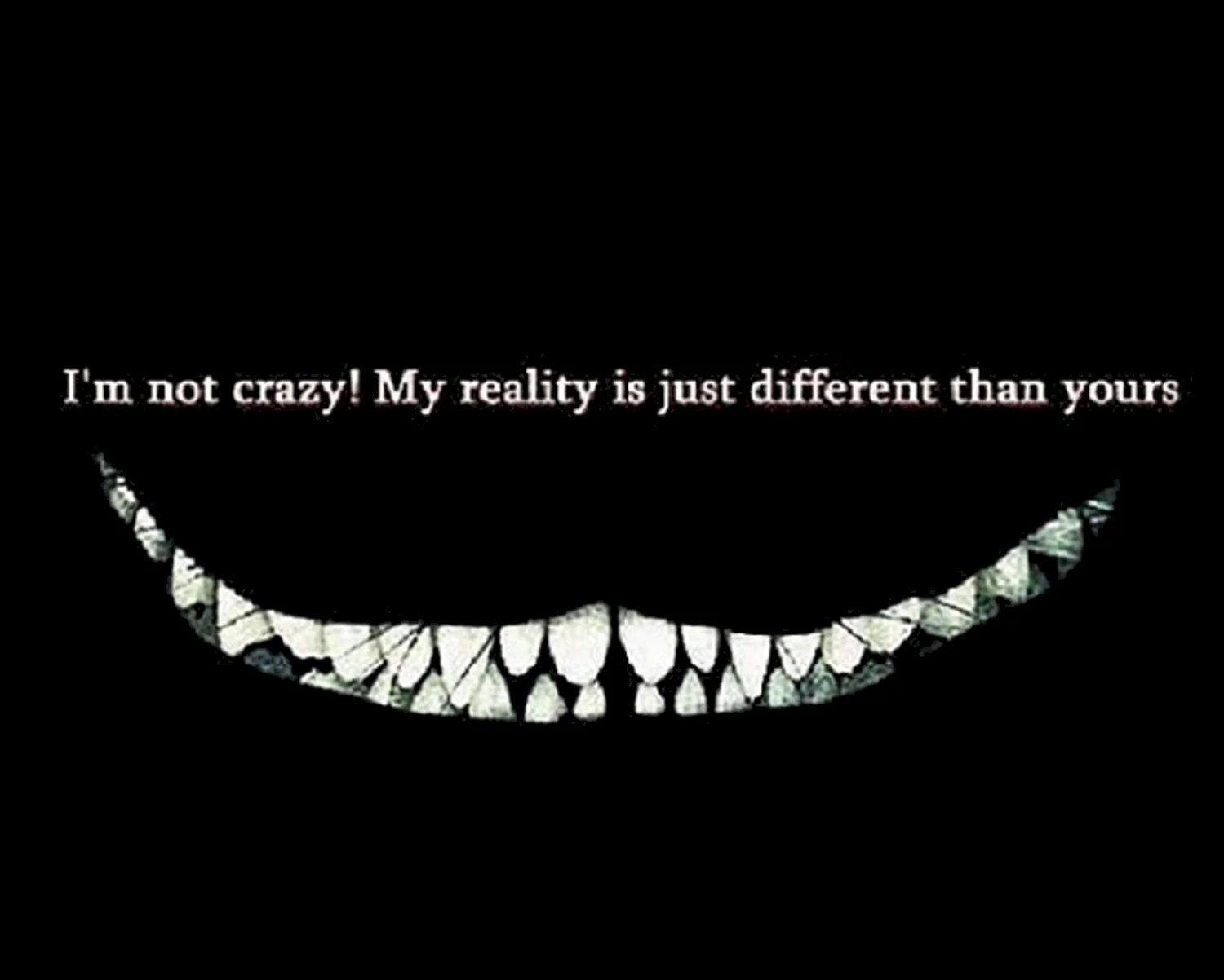 Я не сумасшедший