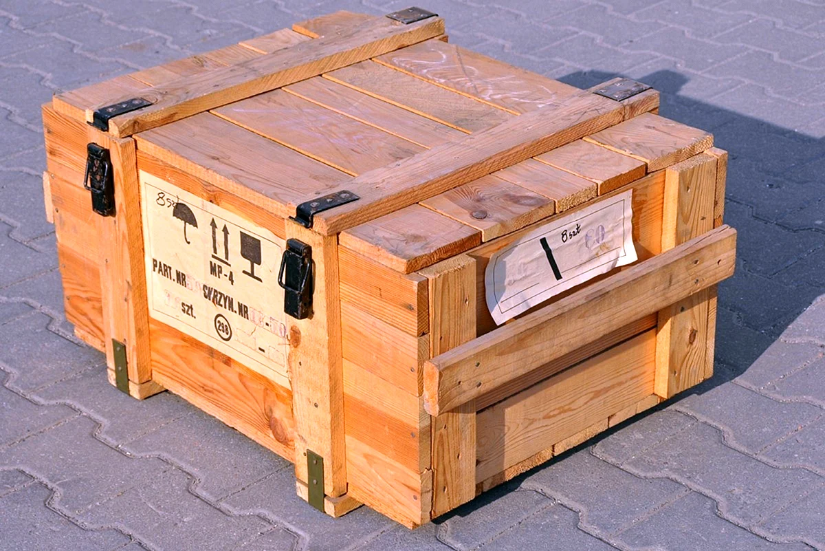 Ящик деревянный 2885 000.00.ТТ в1704-80