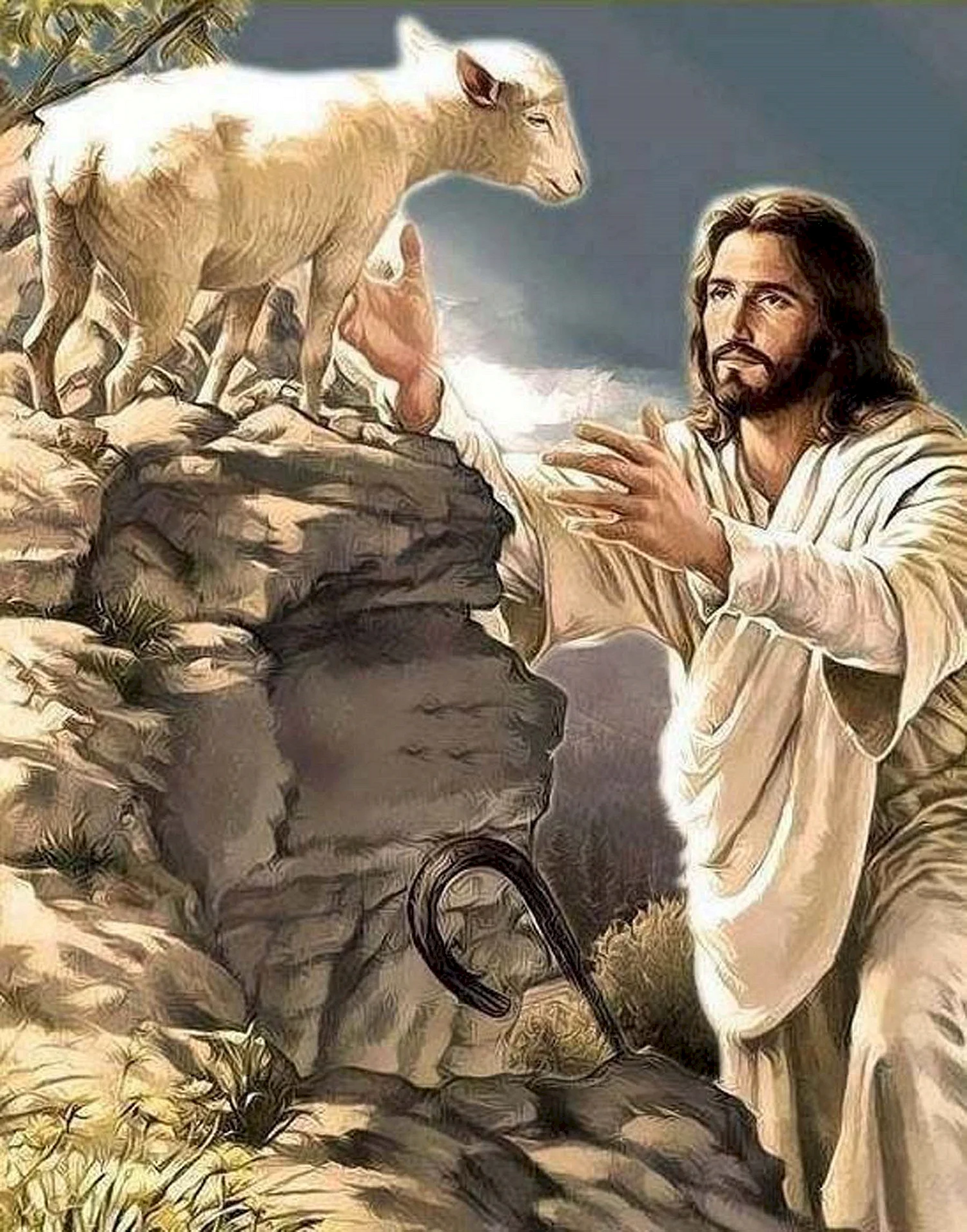 Иисус Христос добрый Пастырь
