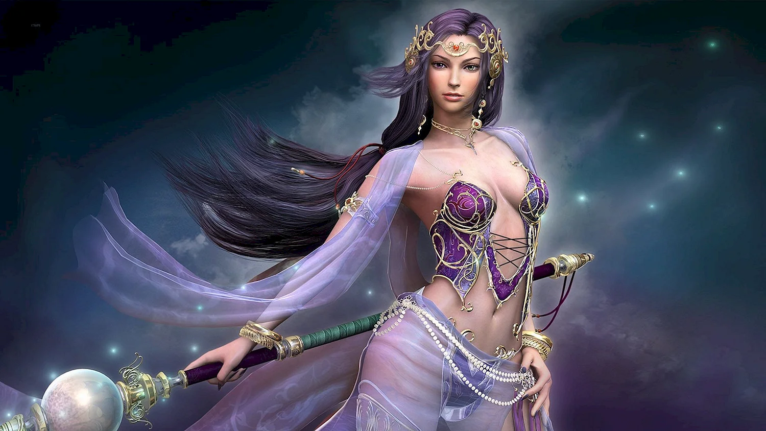 Иштар богиня арт фэнтези