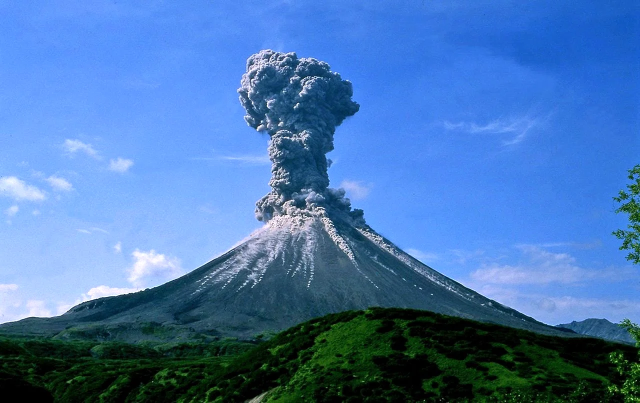 Извержение вулкана Сакурадзима 1914