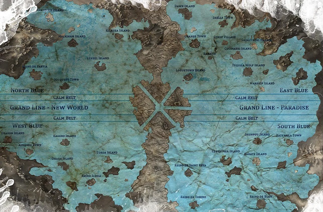 Карта Ист Блю