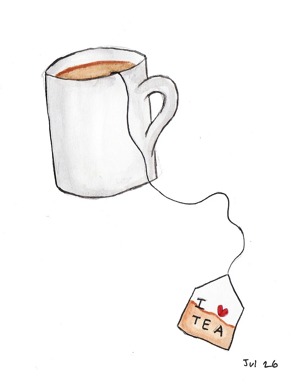Картинки для срисовки кофе