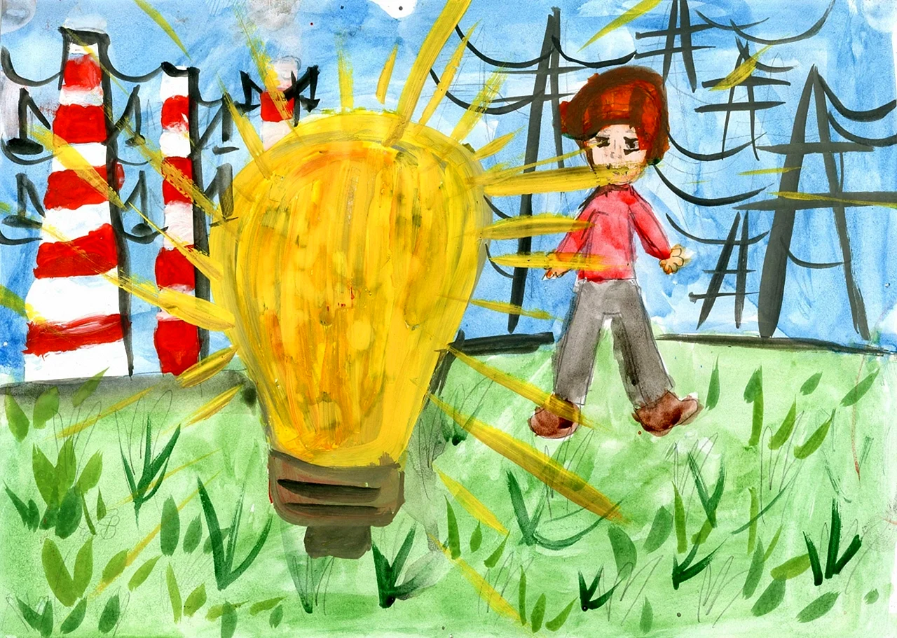 Конкурс детского рисунка «энергия детства»
