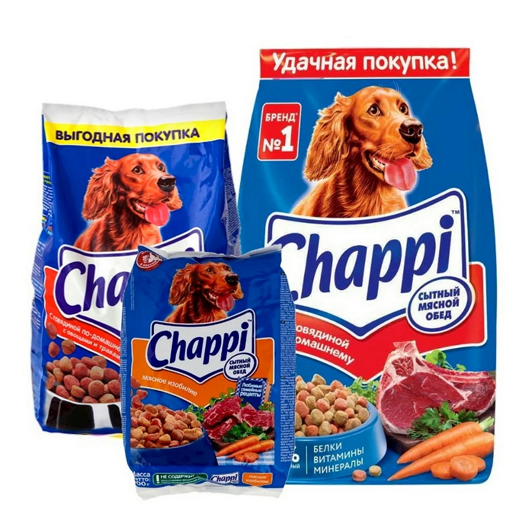 Корм сухой Чаппи для собак Чаппи