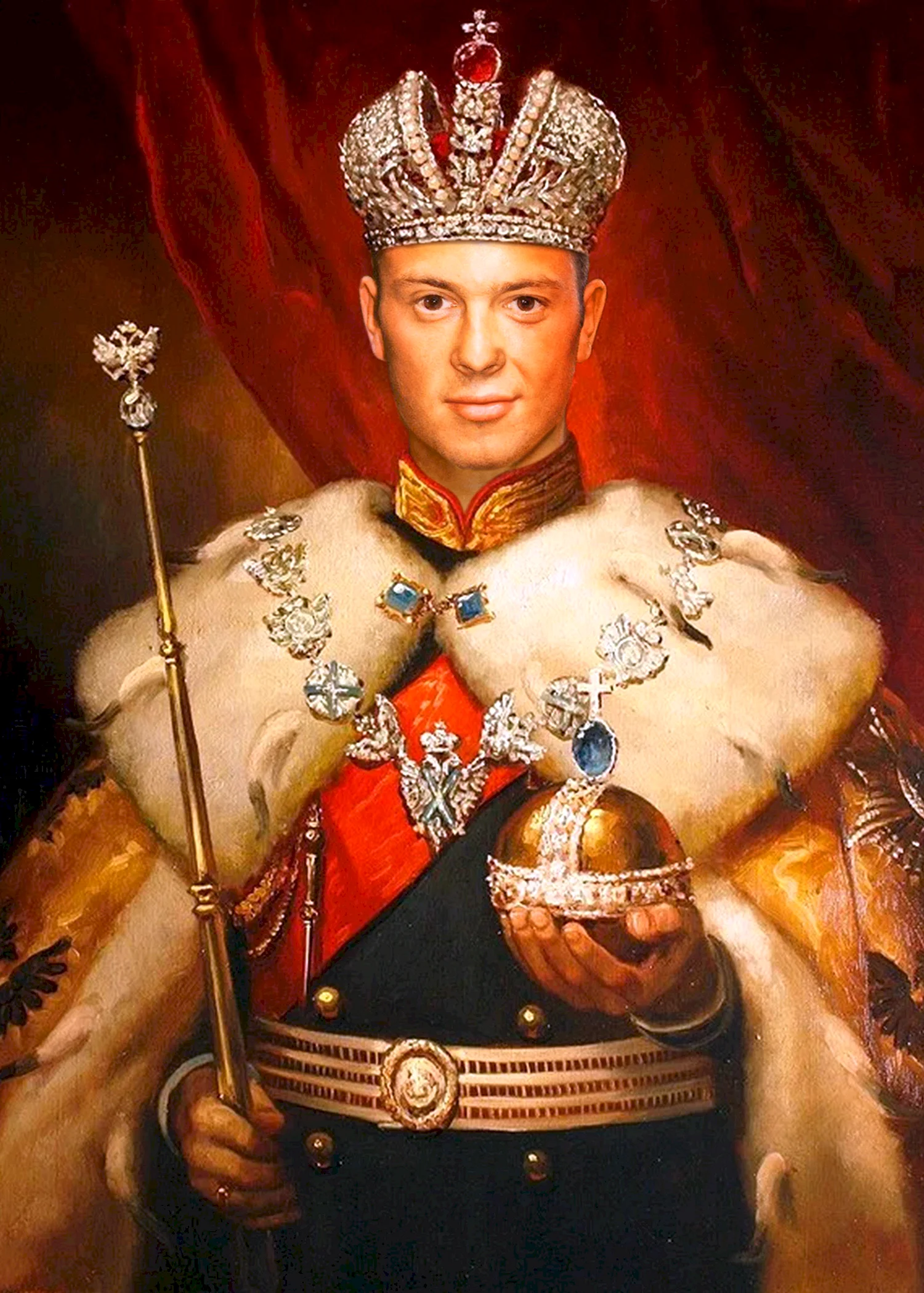 Корона Царская Романовых Николая 2