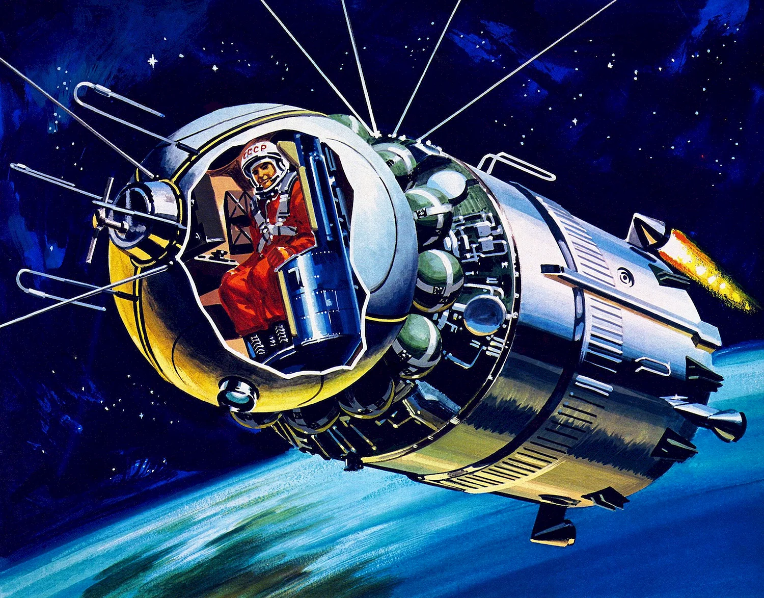 Космический корабль Гагарина Восток 1