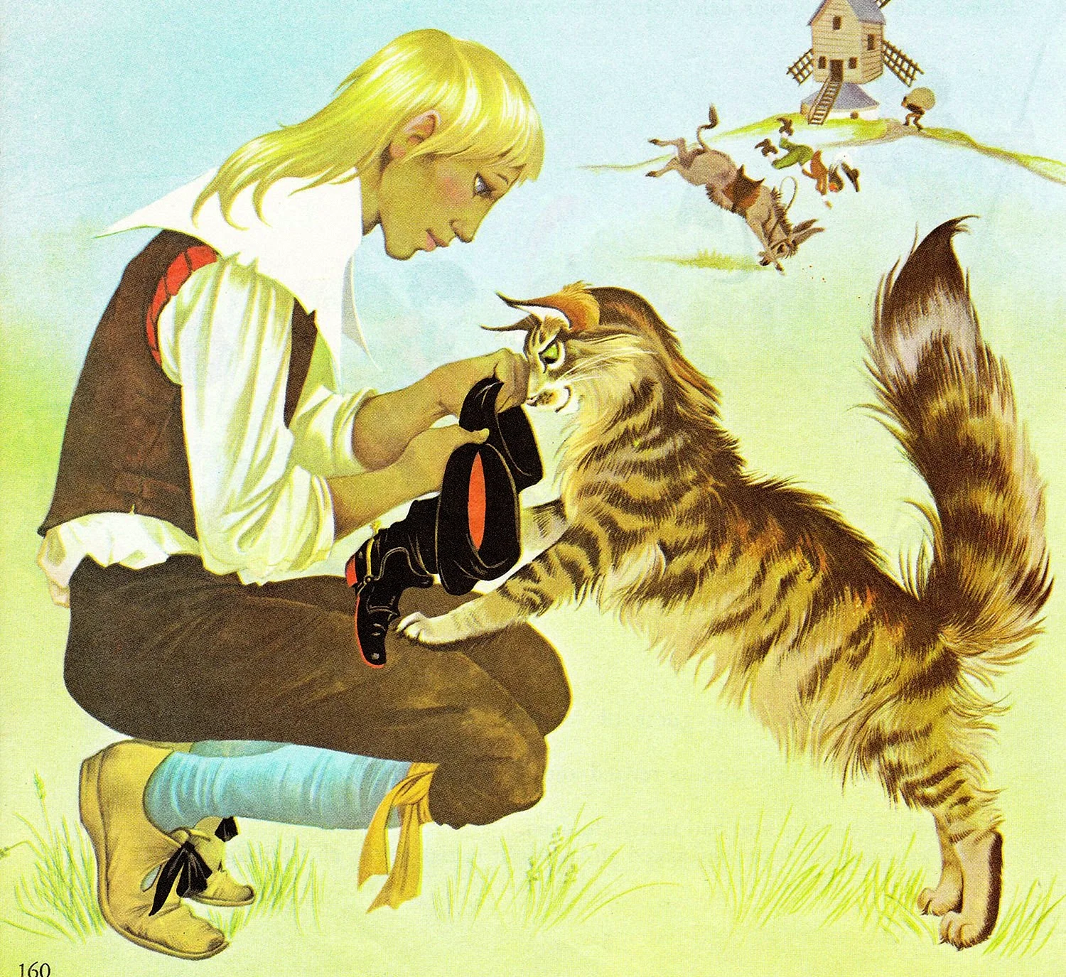 Кот в сапогах иллюстрации к сказке