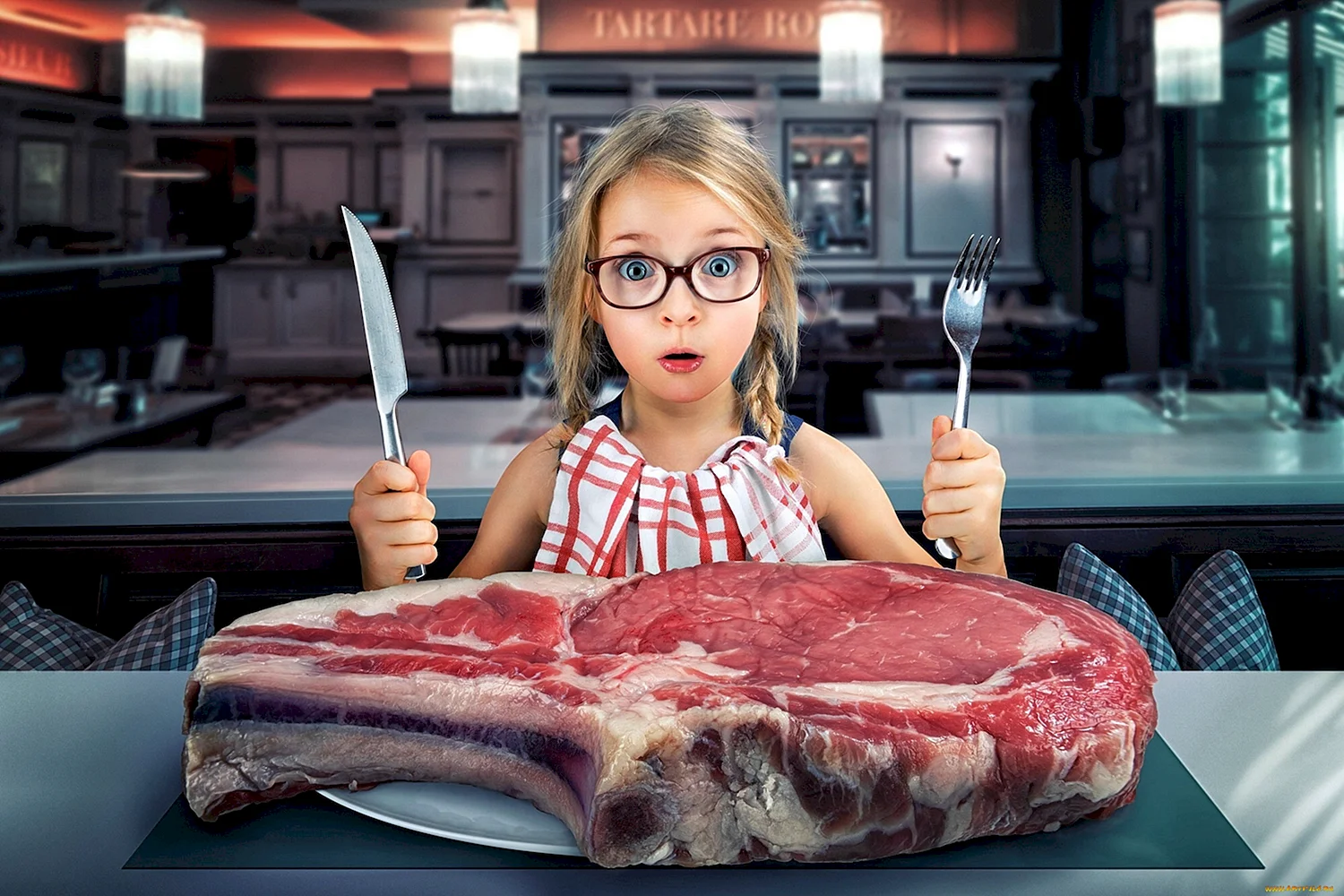 Креативная реклама мяса