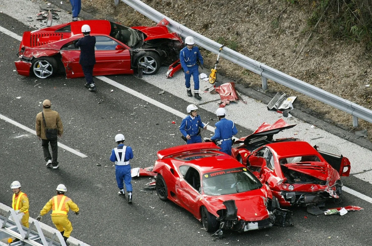 Крупные автомобильные катастрофы