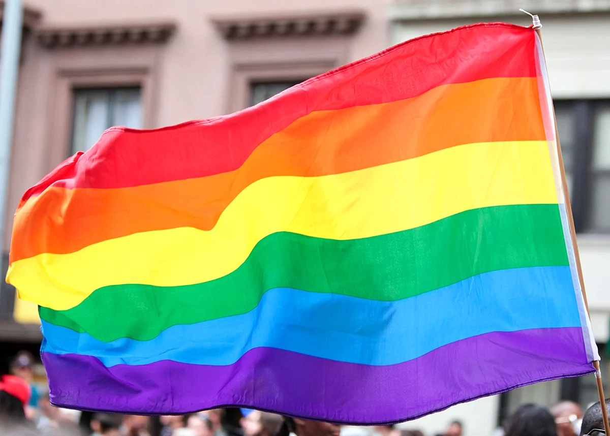 ЛГБТ флаг 150 90