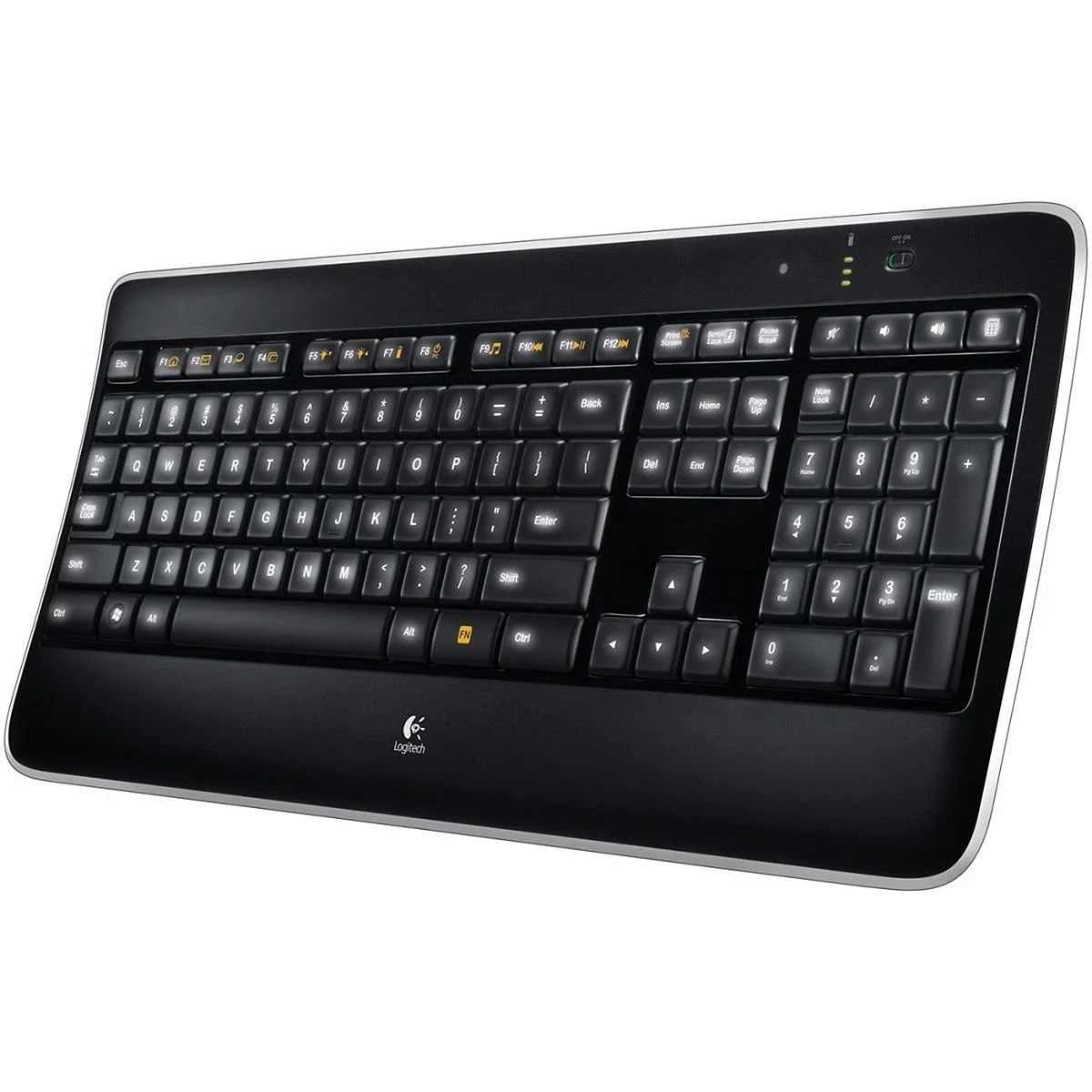 Logitech Wireless illuminated Keyboard k800