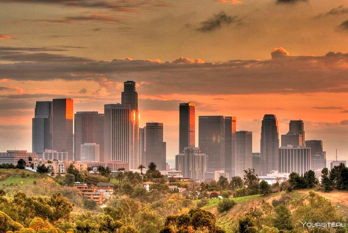 Лос Анджелес небоскребы