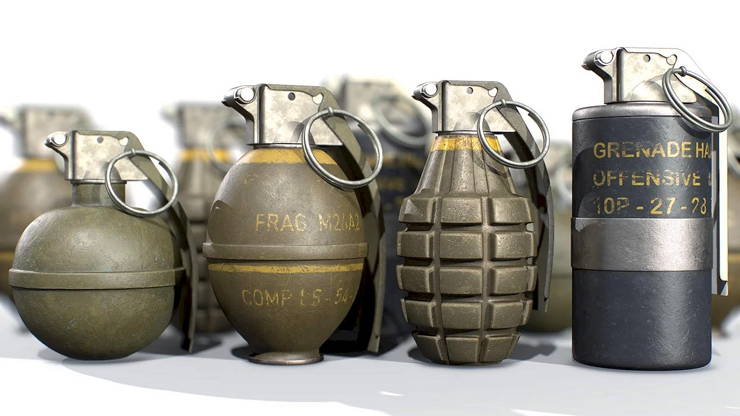 M67 Grenade Вьетнам
