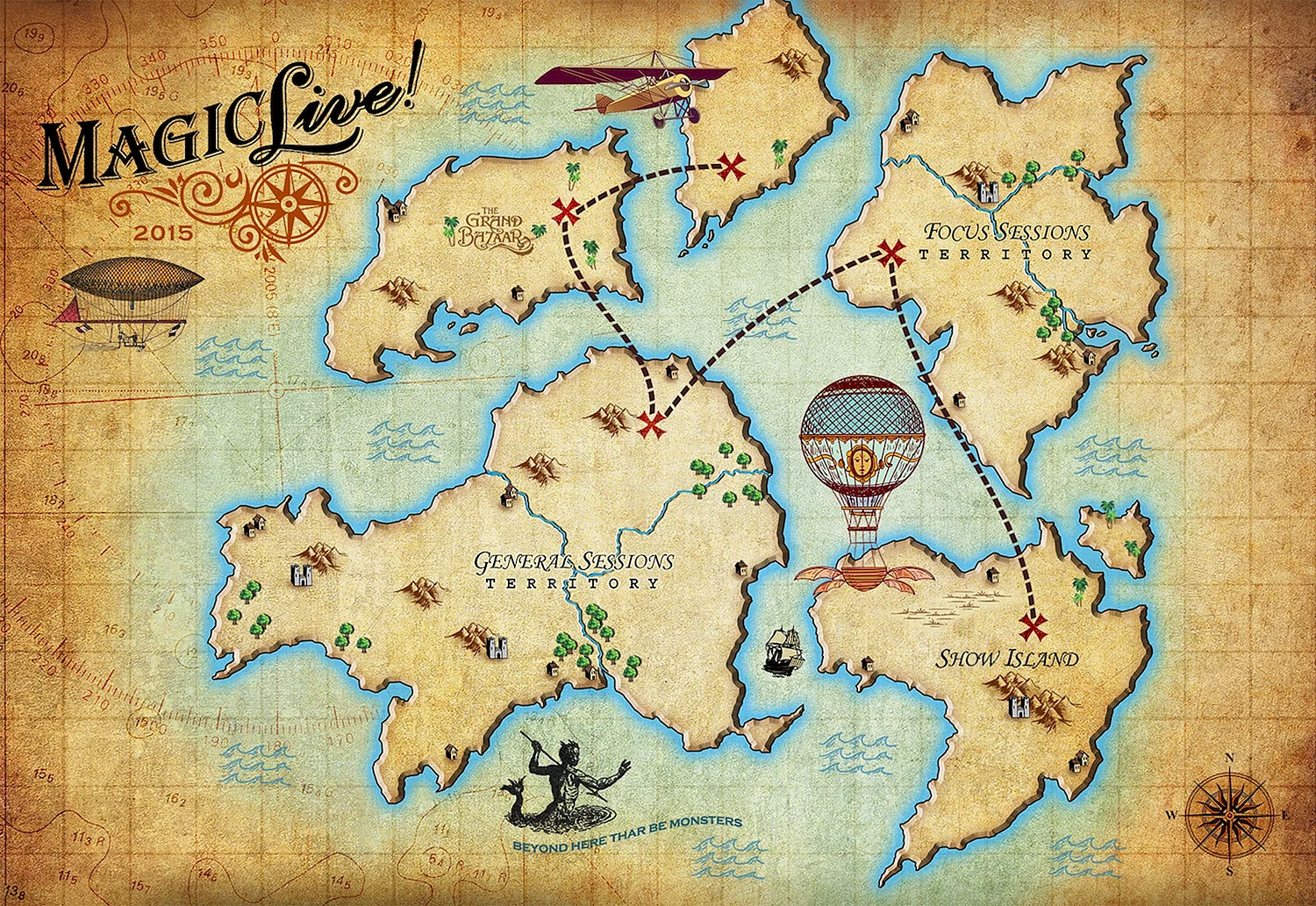 Маги Лабиринт волшебства карта