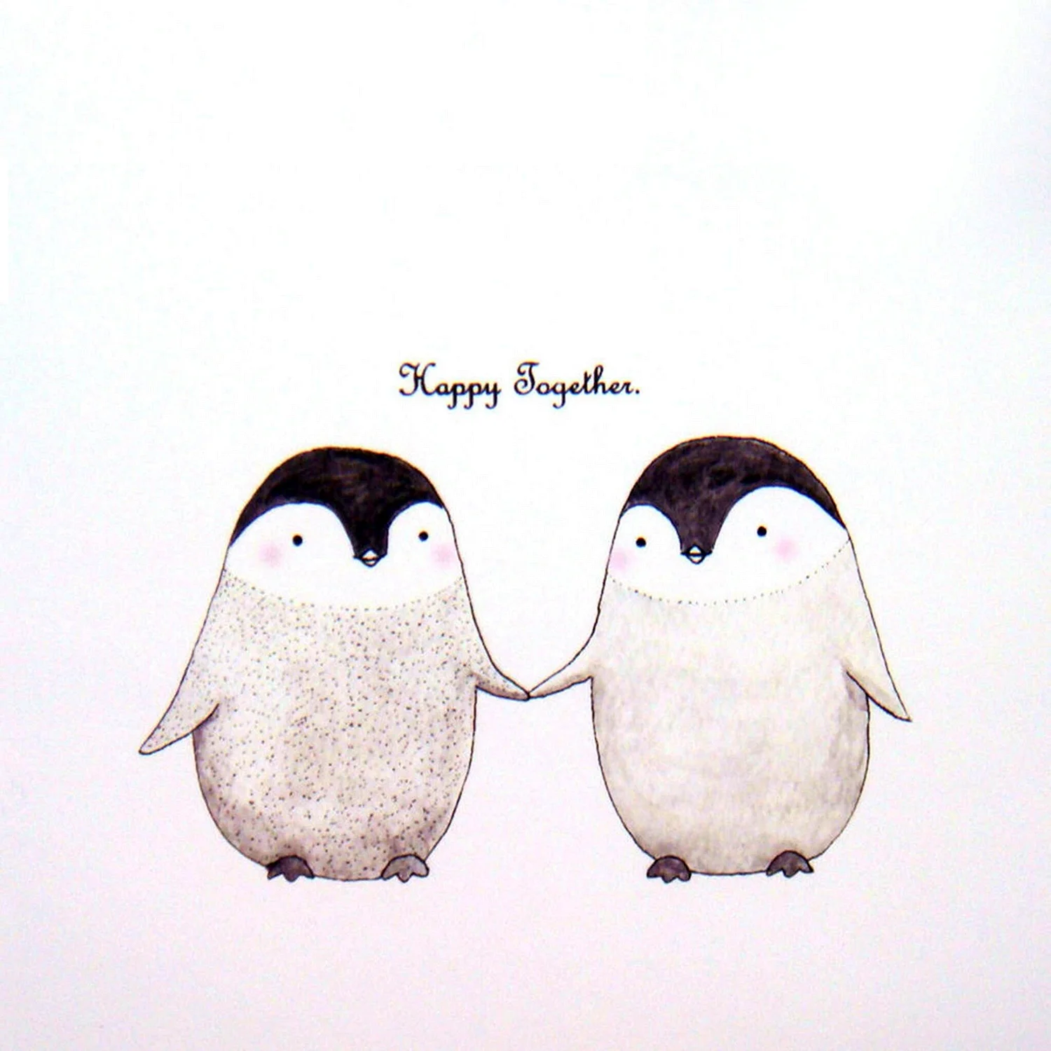 Милые рисунки для срисовки Пингвин
