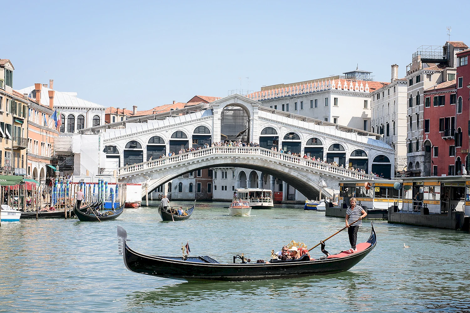 Мост Rialto Венеция