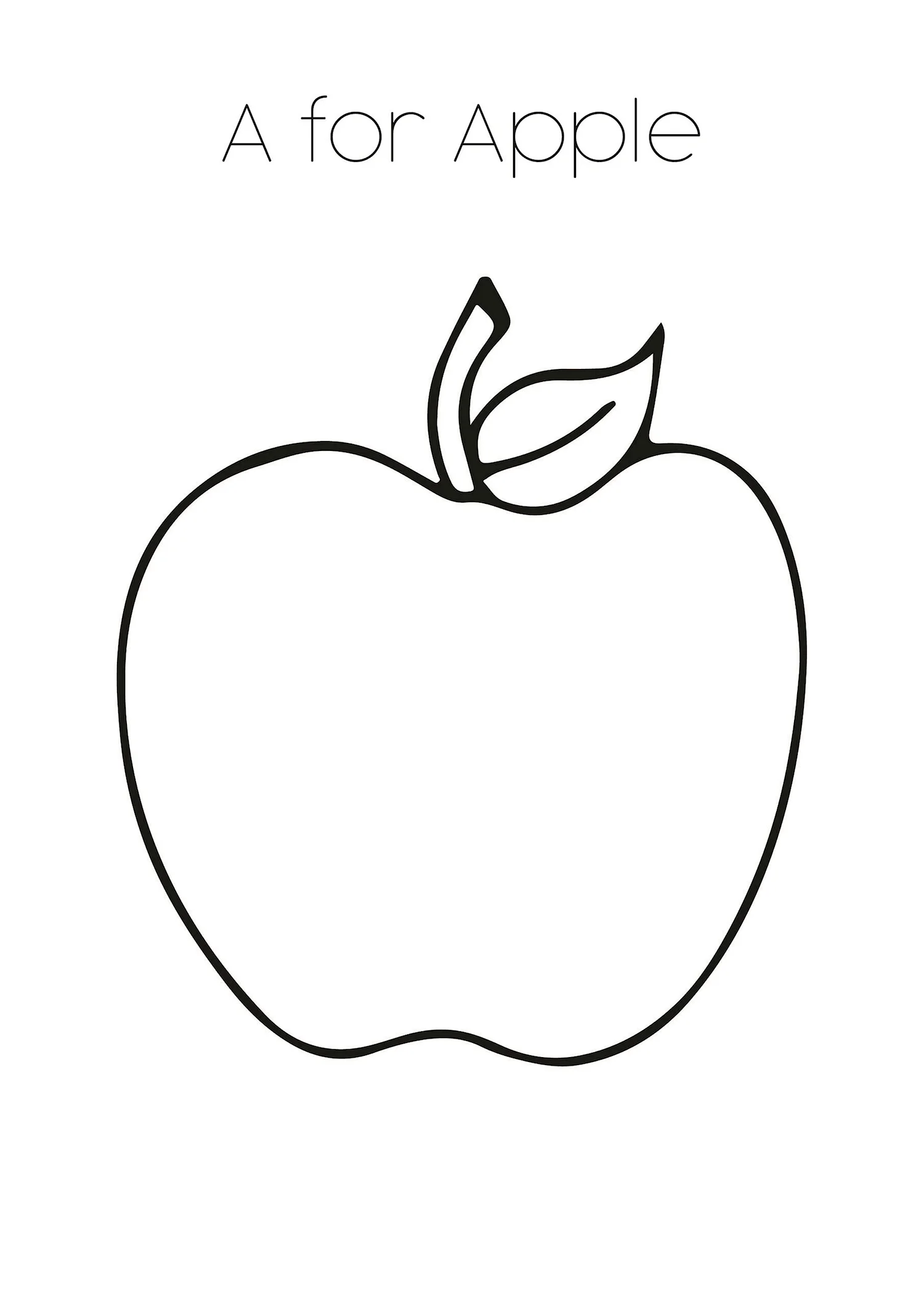 Нарисовать яблоко